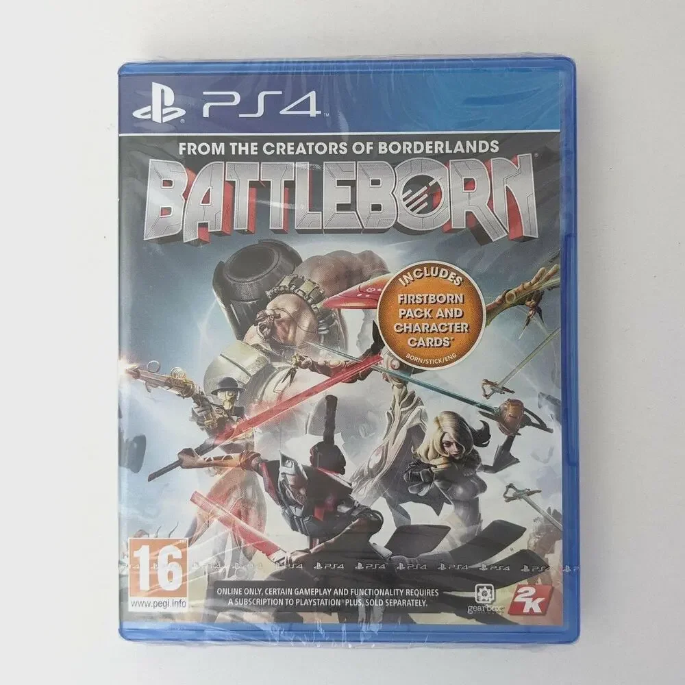 Battleborn (PS4) Brand New Sealed (2K, 2016) Sony Playstation 4 Game